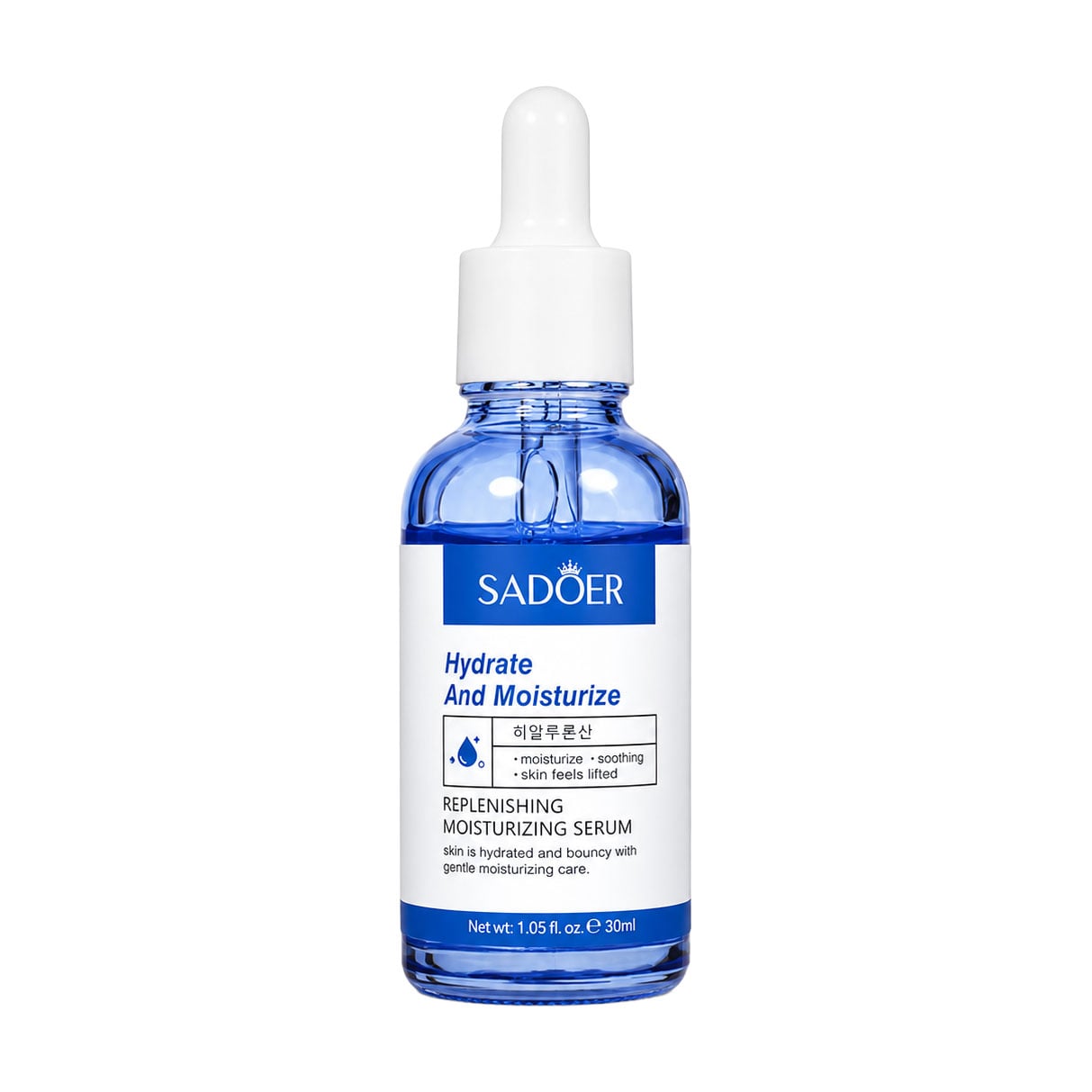 Сироватка для обличчя Sadoer Replenishing Moisturizing Serum, 30 мл